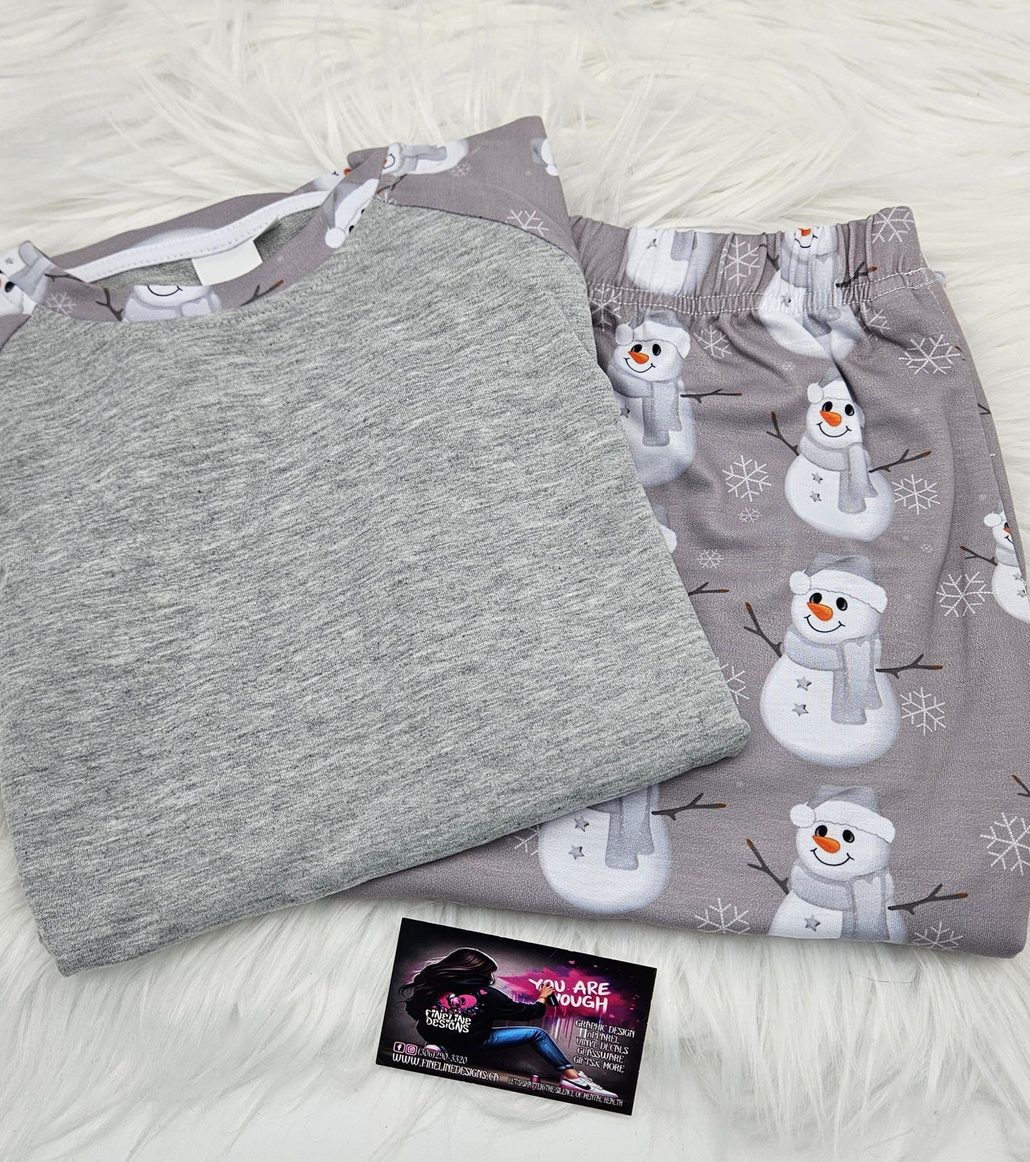 SNOWMAN PJ SET