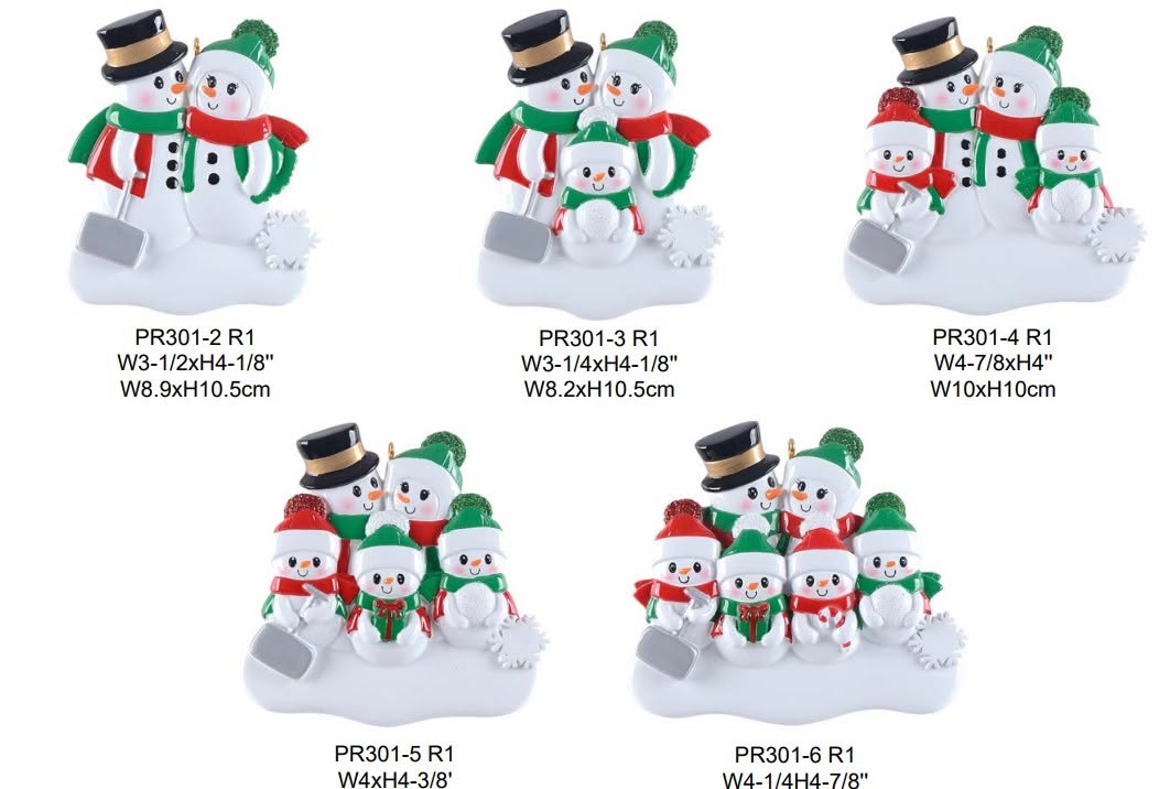 Snowman Family