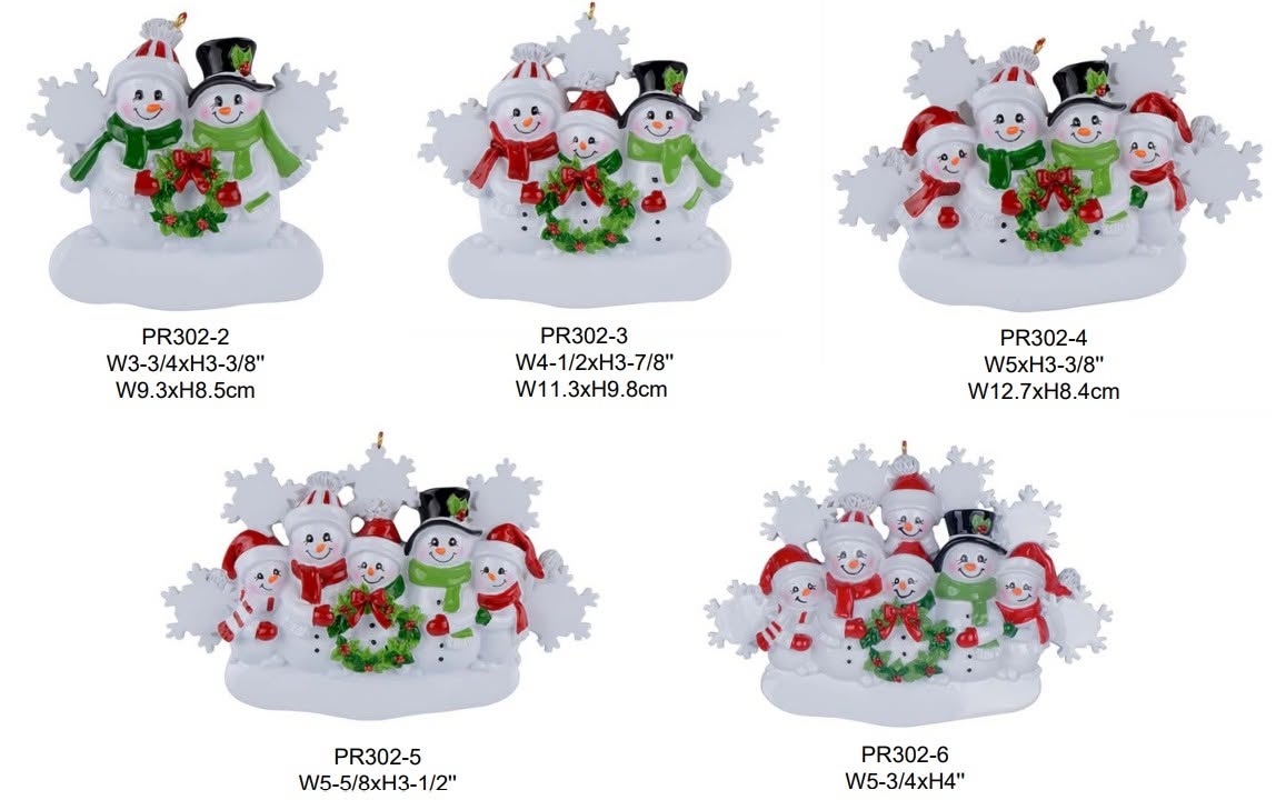 Snowman Flake Family
