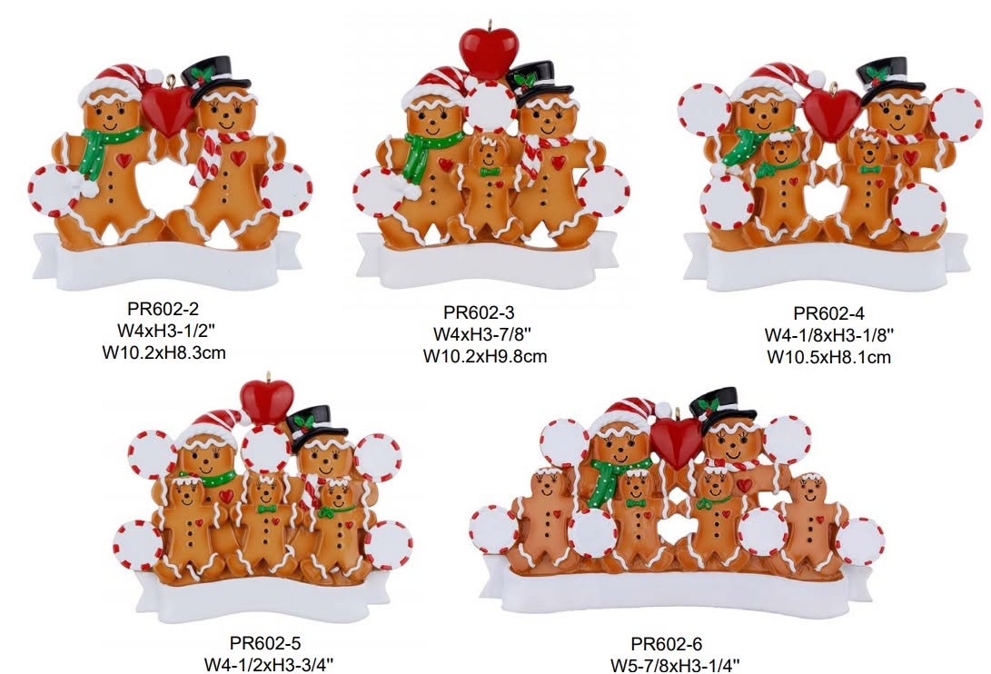 Gingerbread man Family