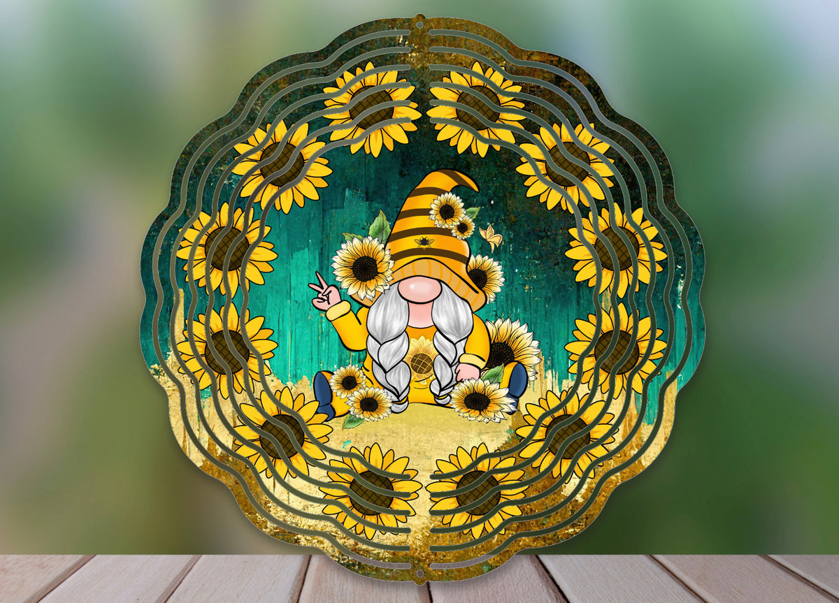Custom wind spinner