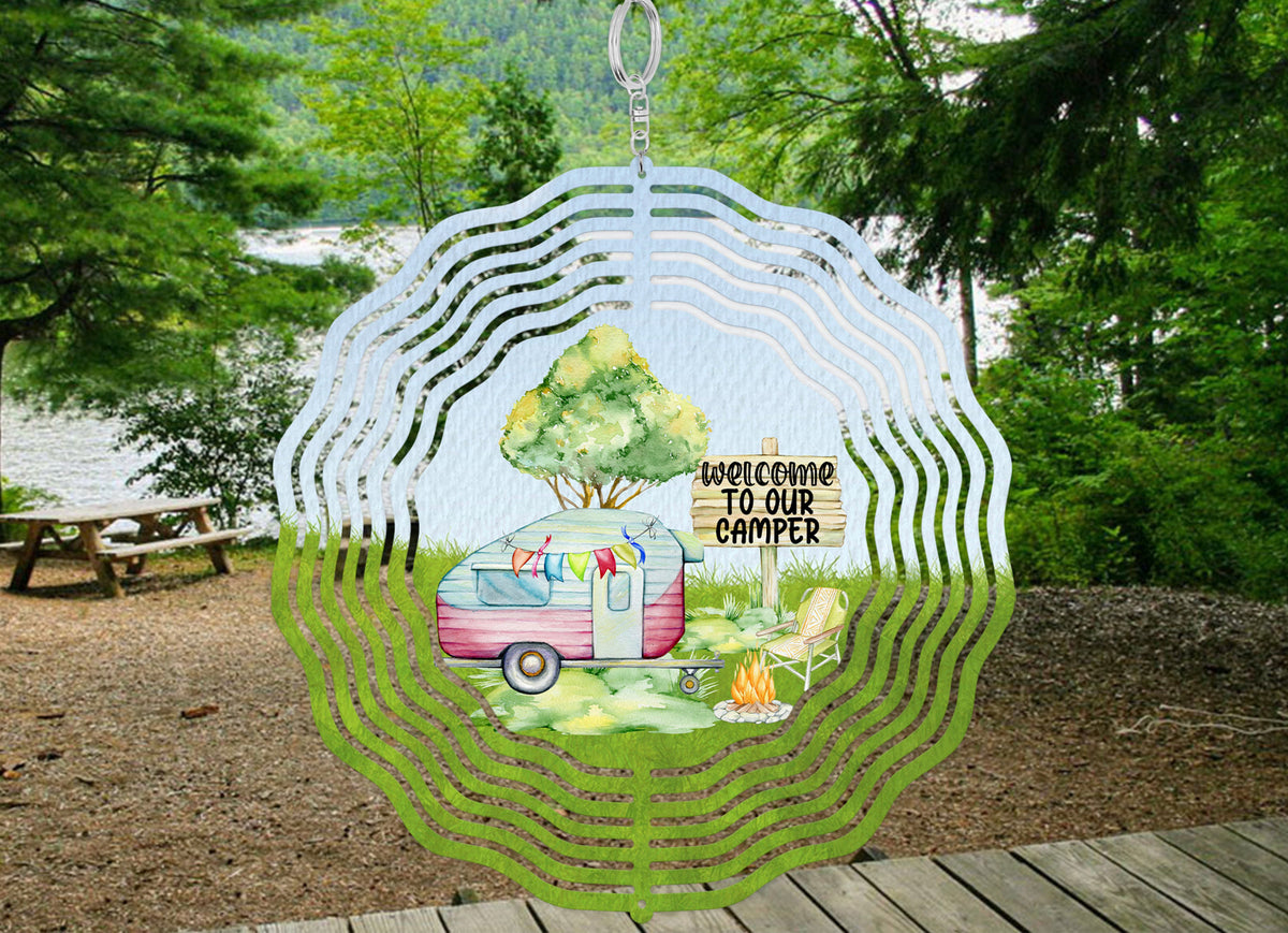 Custom wind spinner