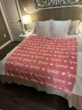 Customized Name blanket pre order