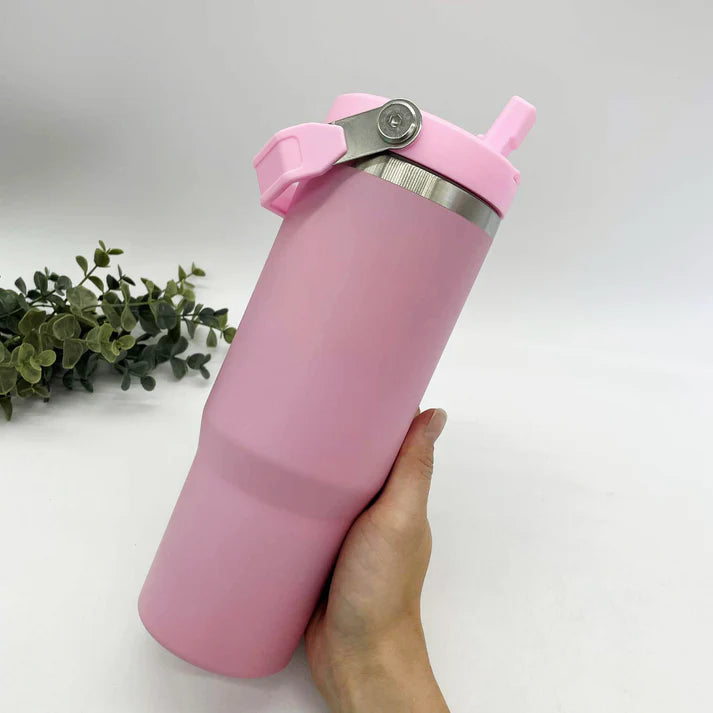 30oz Flip Straw Tumbler