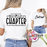 CONT;NUE the NEXT chapter