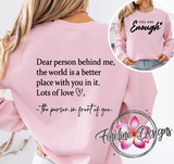 YOU ARE ENOUGH CREWNECK