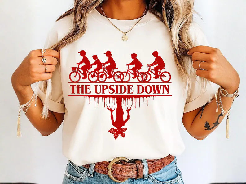 Upside down