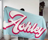 RETRO NAME TOWEL PRE ORDER AFTER CHRISTMAS ARRIVAL