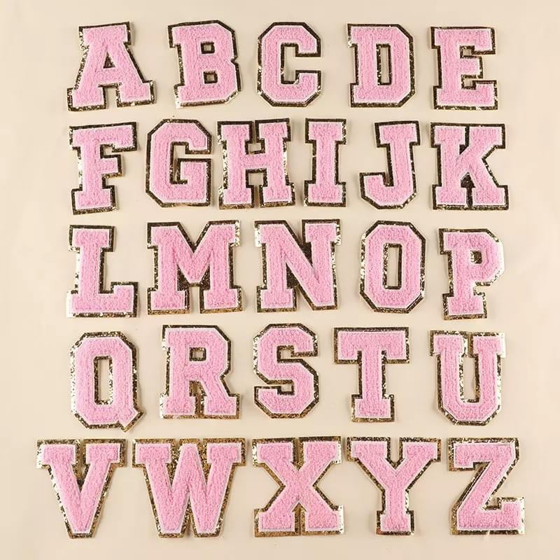 Pink deals varsity letters