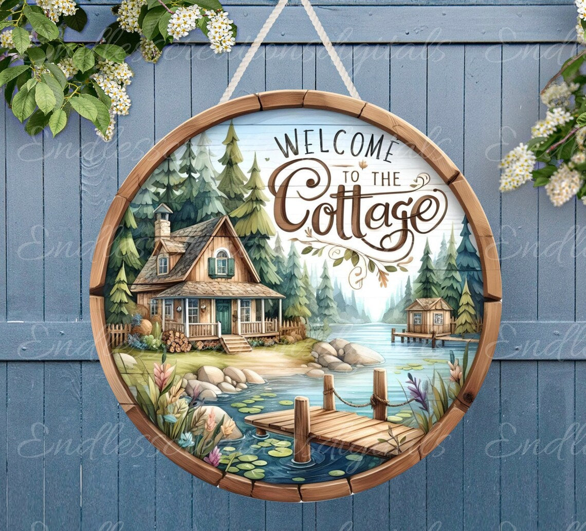 Cottage Welcome Hanger