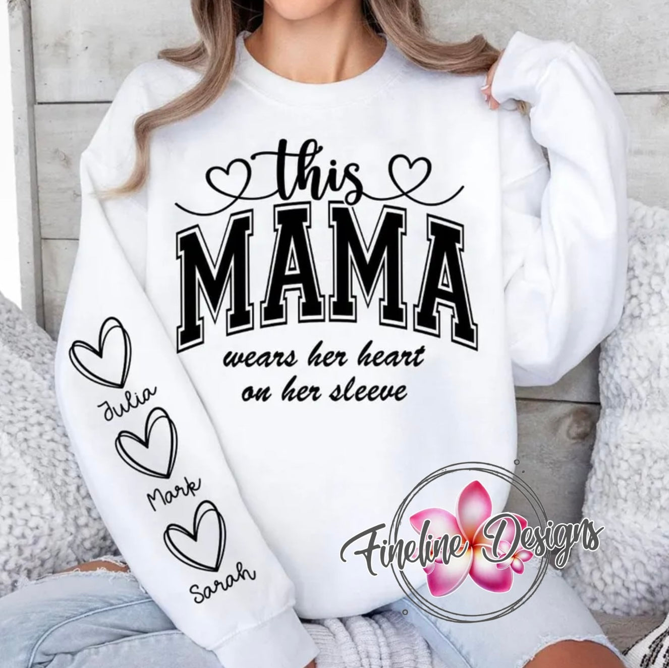Heart on sleeve fancy