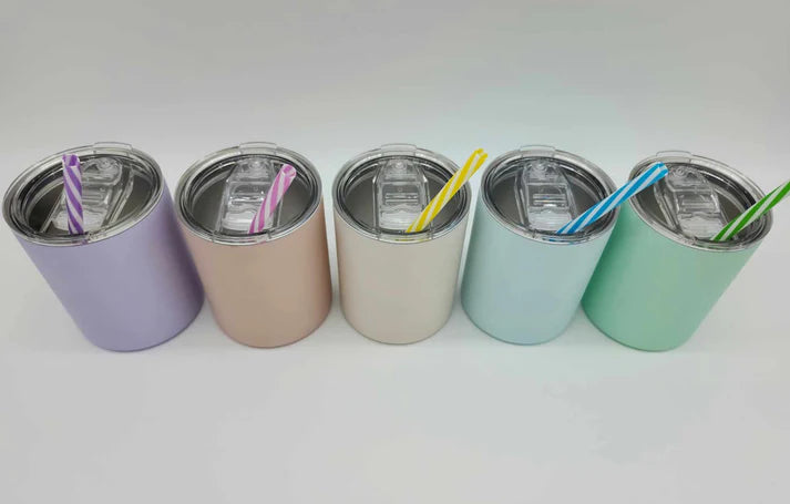 Macaroon Matte 10oz Sublimation Lowball Cup
