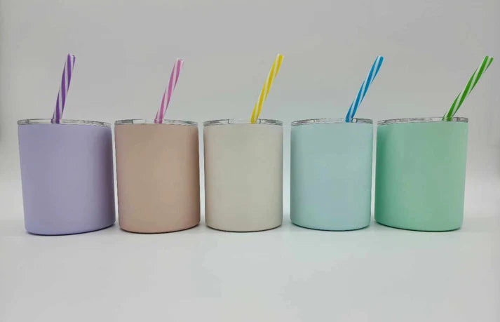 Macaroon Matte 10oz Sublimation Lowball Cup