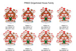 GINGERBREAD HOUSE FAMILY