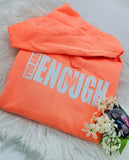 YOU ARE ENOUGH GLITTERED HOODIE