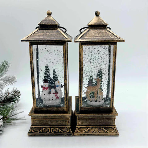 Large Tall LED light up lantern