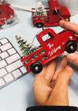 RED TRUCK ORNAMENT