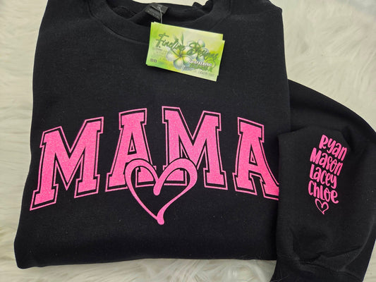 Mama Glitter Bow