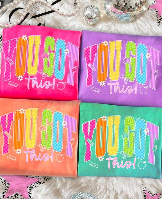 You got this