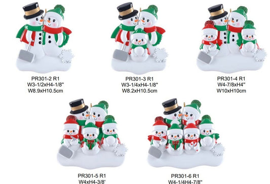 Snowman Family