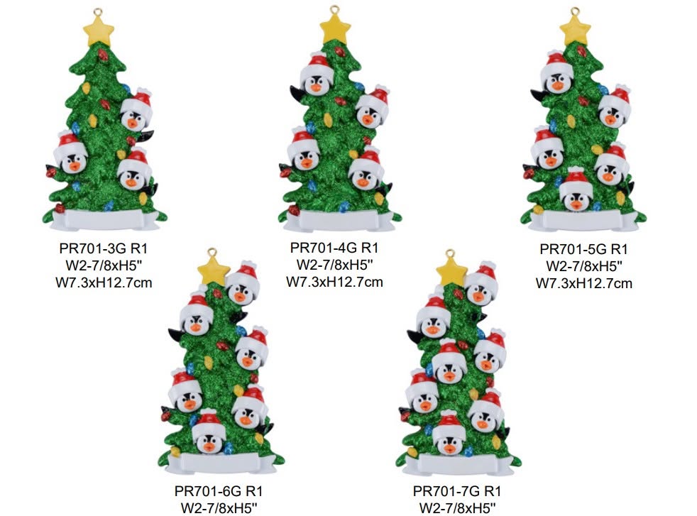 Penguin Green Tree Family