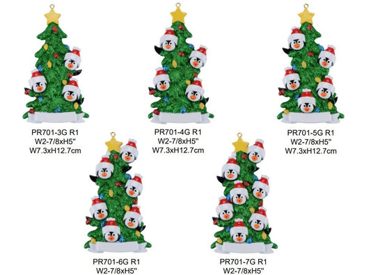Penguin Green Tree Family