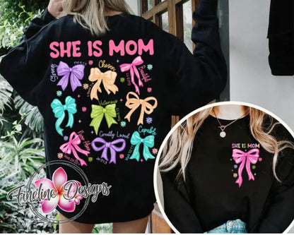 She is Mom