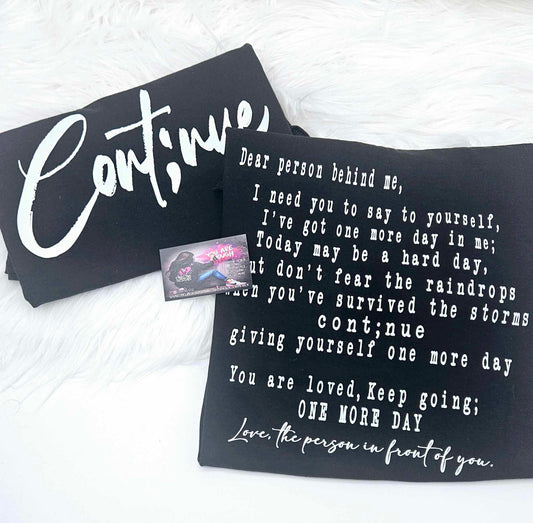 CONTINUE TSHIRT