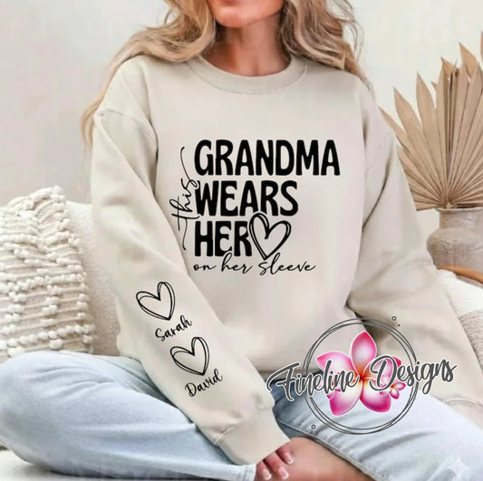 Heart on sleeve bold