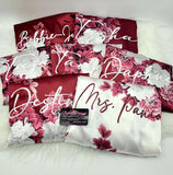 Floral Robe Satin