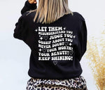 LET THEM PEACE Crewneck