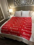 Customized Name blanket pre order