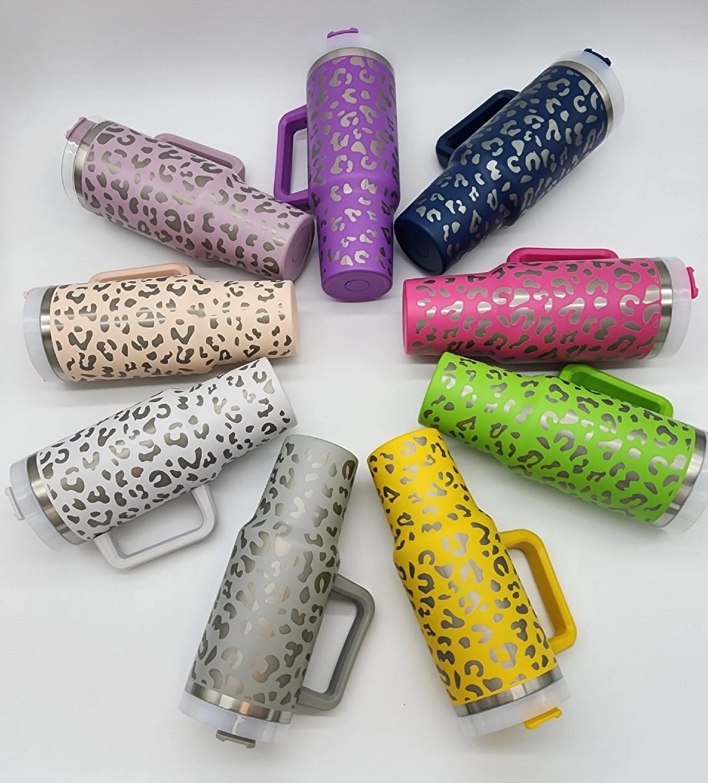 Leopard 40 oz tumbler