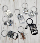 Fathers Day Keychains