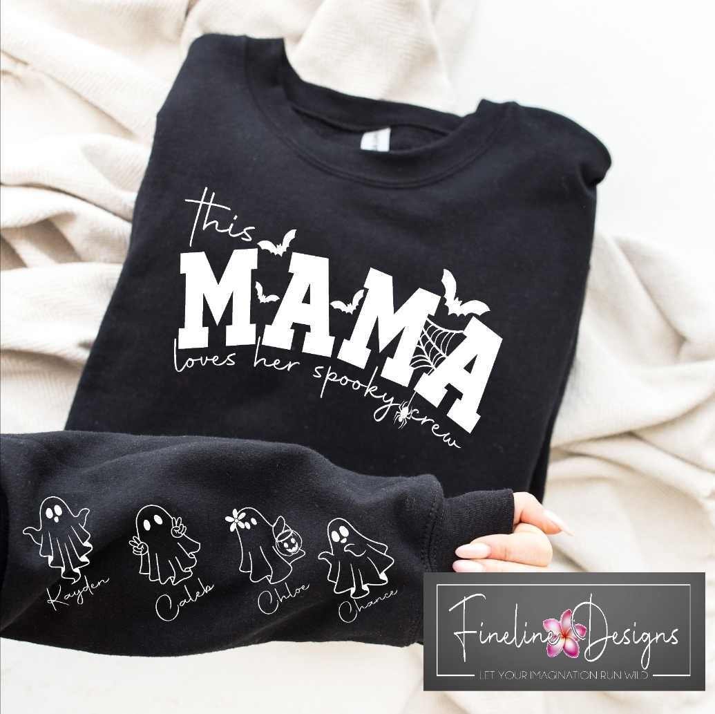 SPOOKY CREW MAMA