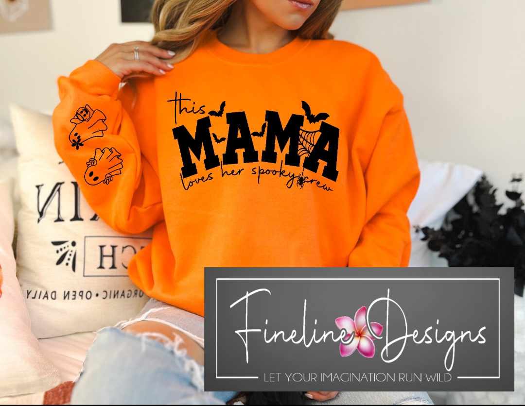 SPOOKY CREW MAMA
