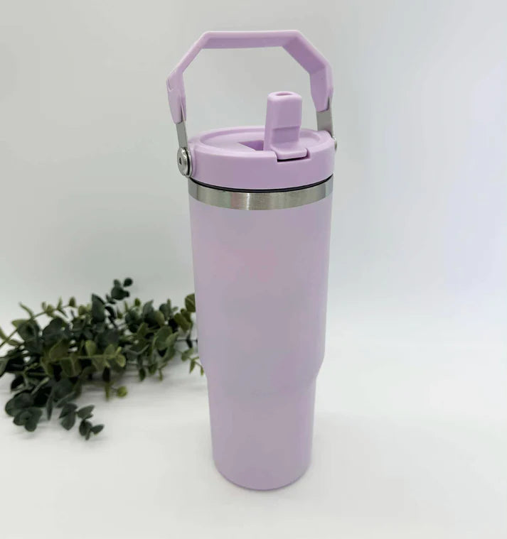 30oz Flip Straw Tumbler