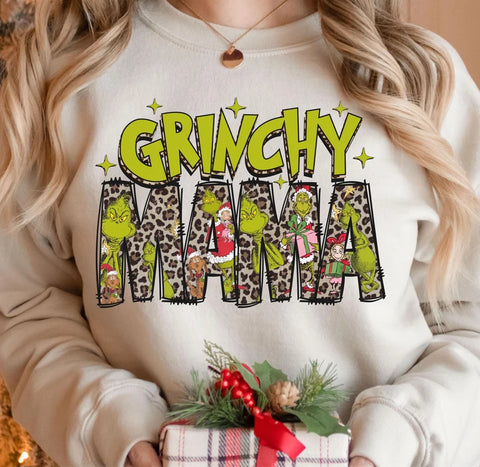 Grinch Mama Bold