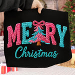 Faux Yarn Merry Christmas