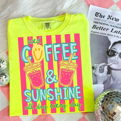 Iced Coffee and Sunshine