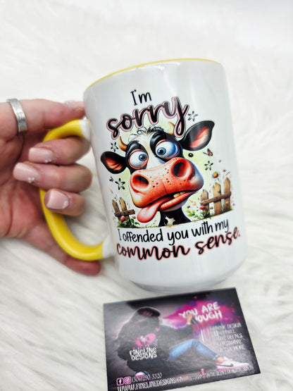 Coloured Inside/Handle 15oz Sublimation Mug