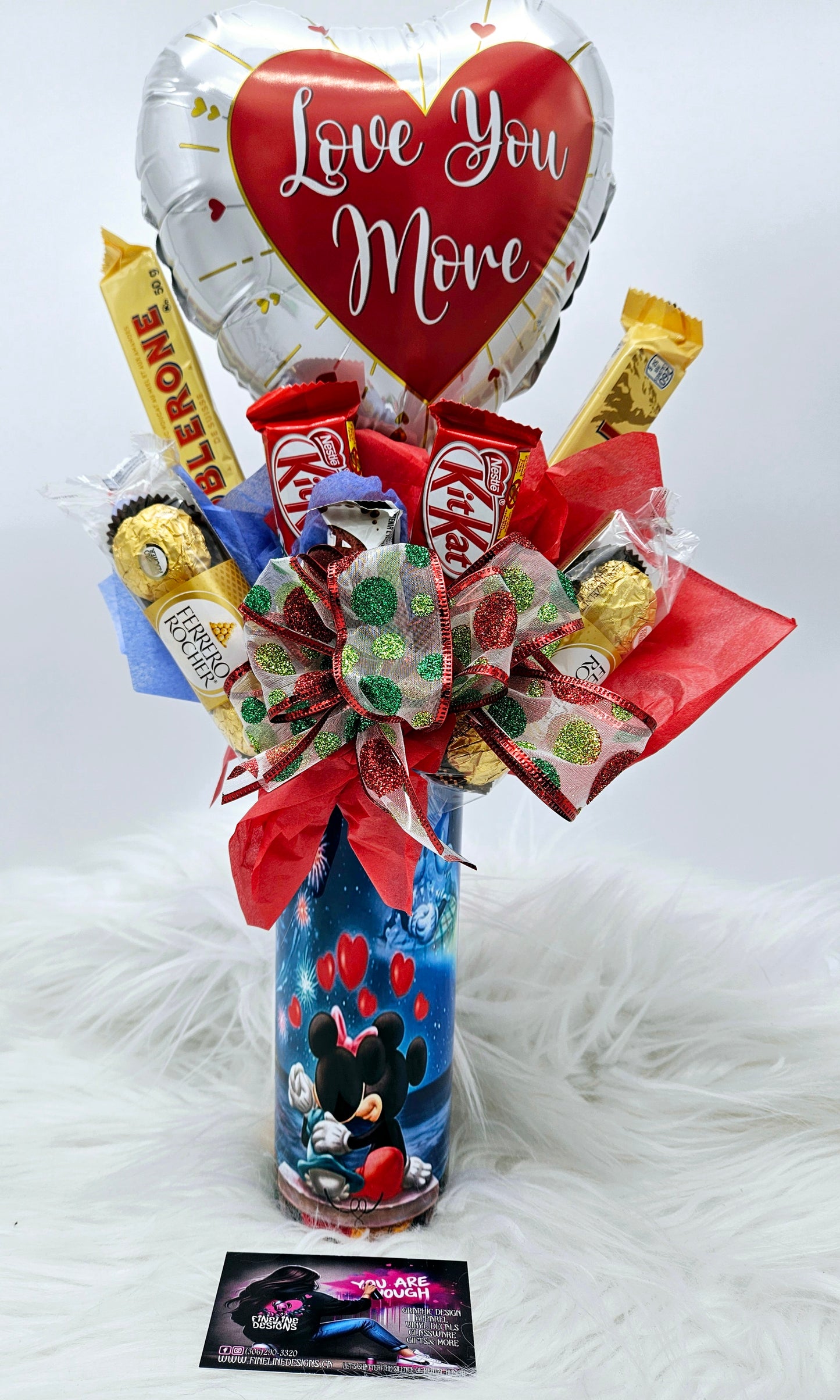 EASTER WITH PURPOSE Tumbler bouquet