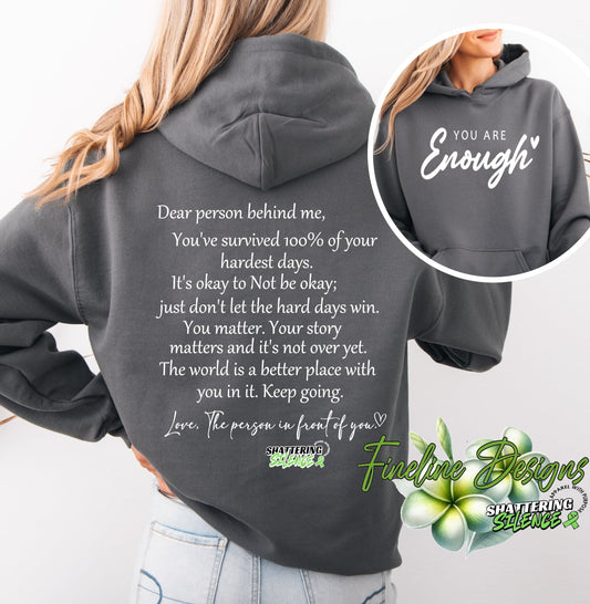 You are enough LONG VERSION - ADULT SIZE