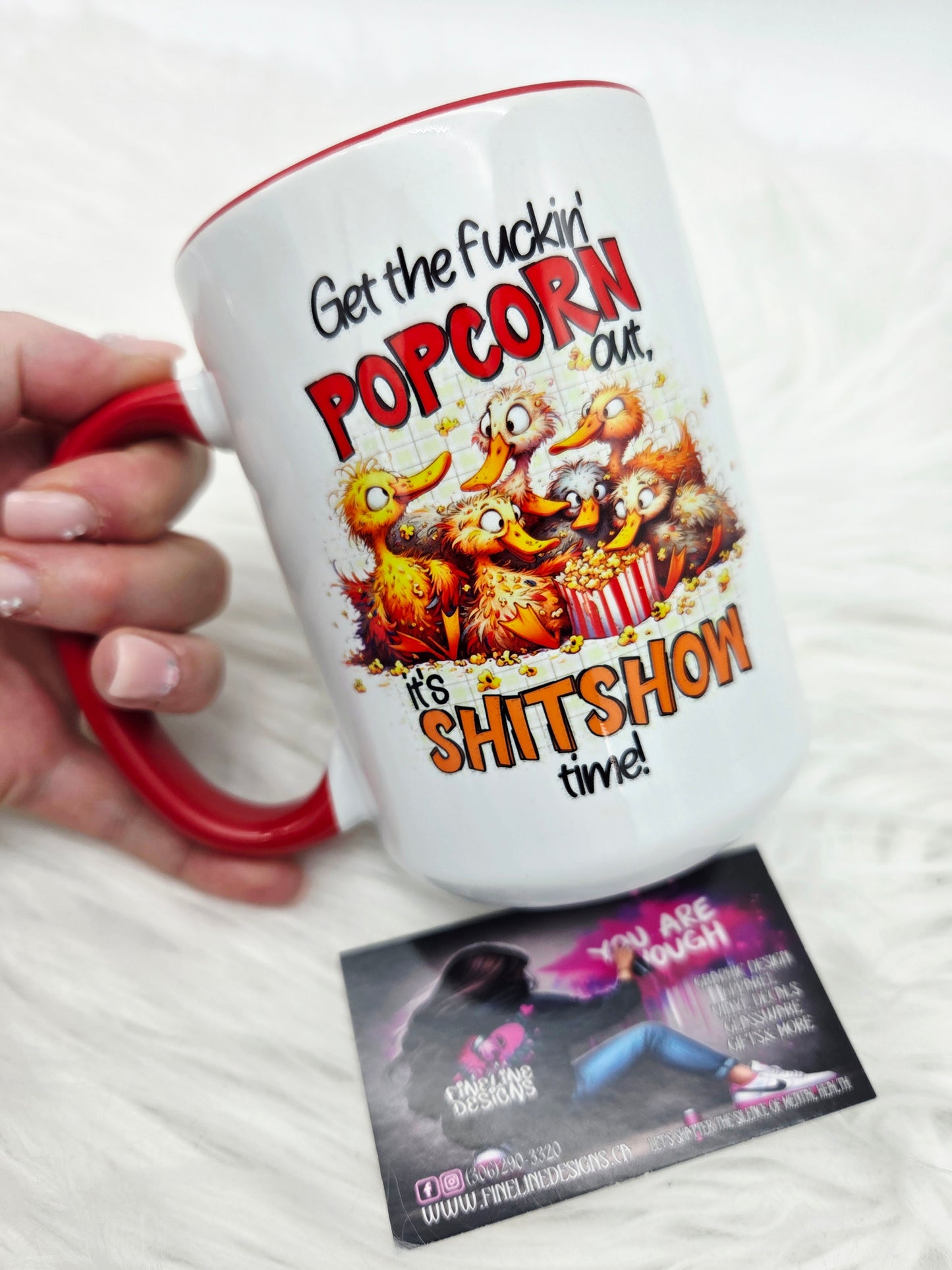Coloured Inside/Handle 15oz Sublimation Mug