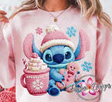 Faux Stitched Christmas