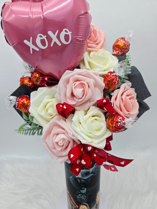 VALENTINES DAY Tumbler bouquet