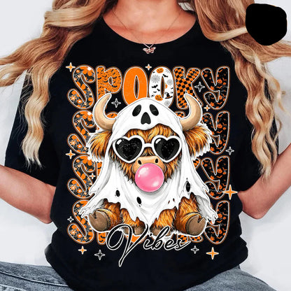 Spooky Vibes Cow