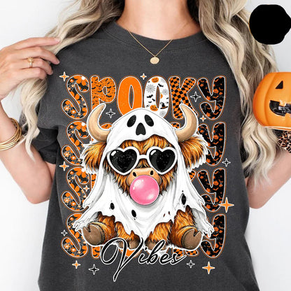 Spooky Vibes Cow