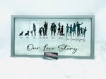 Our love story frame