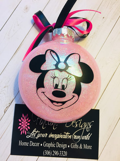 Glitter ornaments